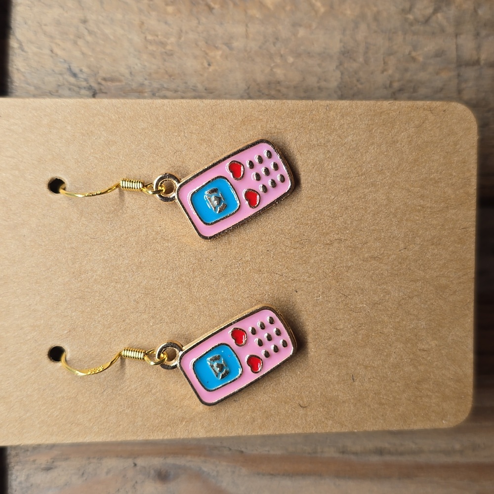 Valentine's Day Love Text Earrings